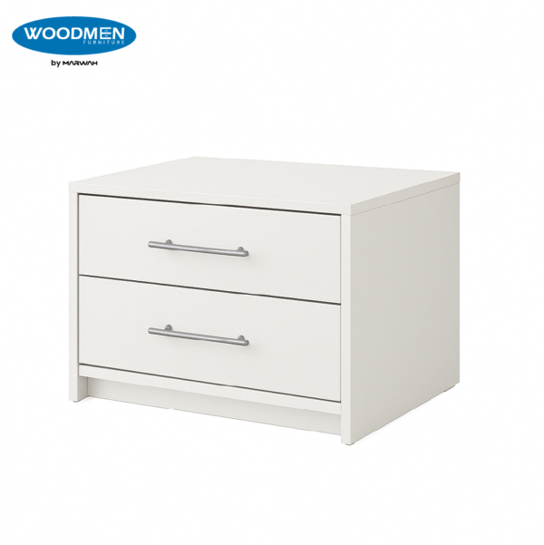 Chest of 2 Drawers - Engineered Wood Storage Cabinet, Sleek & Durable